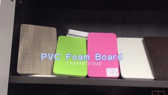 High Quality Fireproof PVC Board Foam for Indoor Decoration