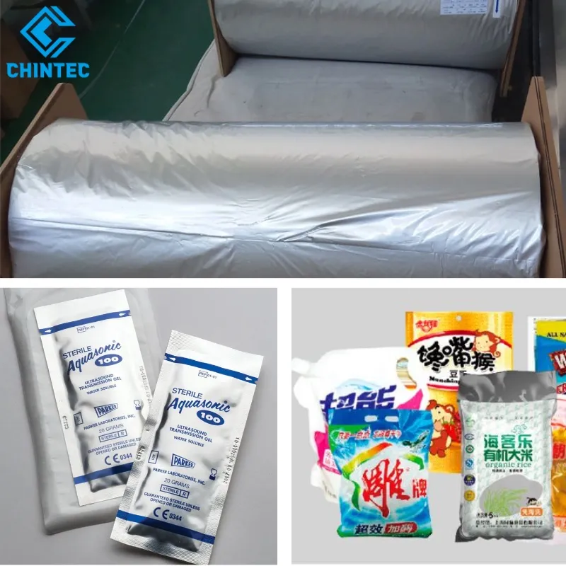 Ideal Composite Plastic Material Nylon Vacuum Bagging Film Vmpa Aluminum Metallised BOPA Film