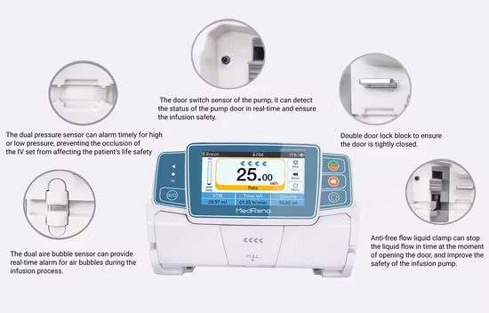 Ce ISO Approved Medical Portable IV Vacuum Infusion Pump