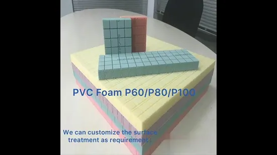 P60/P80/P100 Kg/M3 Scrim Board (GS+INF) Core Materials PVC Foam for Luxury Yachts